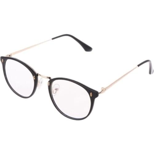 Retro Men Women Clear Lens Eyeglass Frames Designer Optical Computer Glasses Blue Light Blocking N7MF