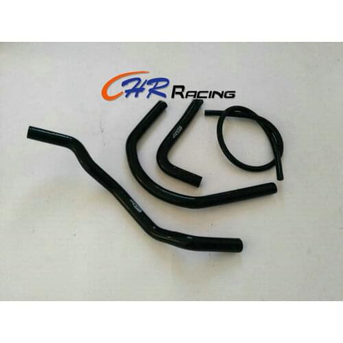 Para Yamaha ATV BANSHEE YFZ350 YFZ 350 1987-2006 manguera de radiador de silicona negra