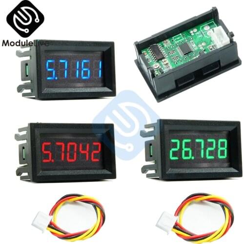 DC 0-33.000V Digital Voltmeter 5 Digits Bit Volt Voltage Meter Car Motorcycle Volt Tester Detector DC 12V 24V Capacity Monitor