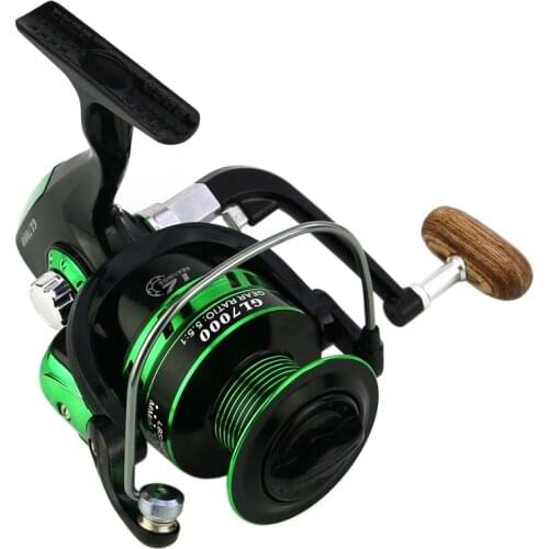 Fishing Spinning Reel F Metal Spool 12 Ball Bearing 5.5:1 1000-7000 Series Hot Wheels carretilhas de pescaria fishing tackle