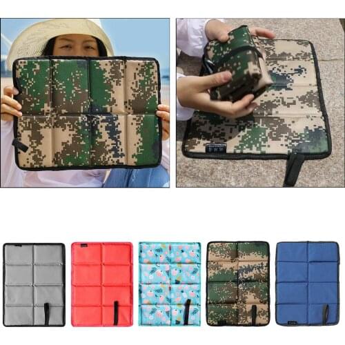 Outdoor Sleeping Foldable Camping Seat Cushion Sitting Mat Waterproof Hiking Pad