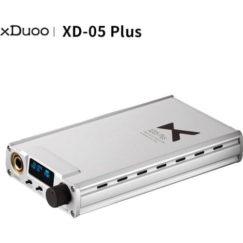 XDuoo XD-05 Plus Portable Desktop Headphone Amplifier 32bit/384kHZ DSD256 DAC Headphone Amplifier