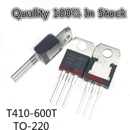 10pcs/lot T410-600T T410 TO-220AB Triac