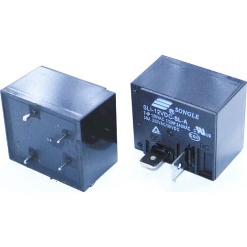 10PCS Power Relays SLI-12VDC-SL-A 12V 30A HF2160 4PIN Relay New Original Wholesale Price