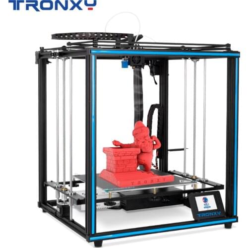 2020 Newest 24V design Tronxy High Precision X5SA with touch screen Auto level DIY 3d Printer kit Full metal Large printing size