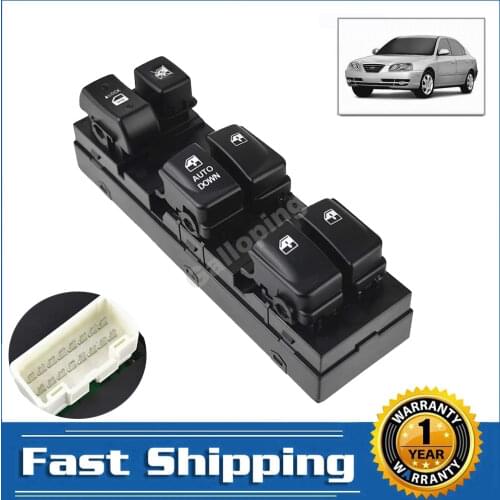 Car Accessories 93570-2H110 935702H110 For Hyundai Elantra HD 2007-2010 Left Front Electric Power Master Window Switch