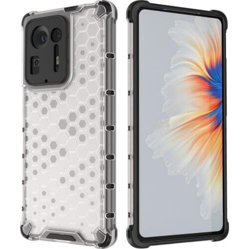 Mi Mix 4 6.67inch 2021 Case Honeycomb Skin Hard Shell TPU Bumper Cover For Xiaomi Mi Mix 4 Mix4 Shockproof Armor Cases Mix4