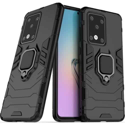 For Samsung Galaxy S20 Ultra Case Cover for Samsung S20 Ultra Phone Case Finger Ring Shell Protective Case For Galaxy S20 Ultra