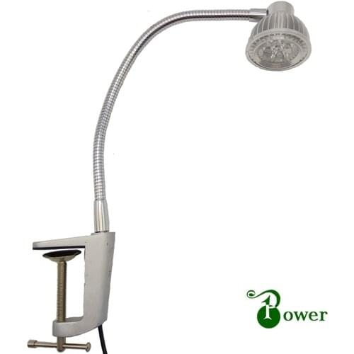 FLEXIBLE GOOSENECK 5W LED TABLE CLAMP LAMP