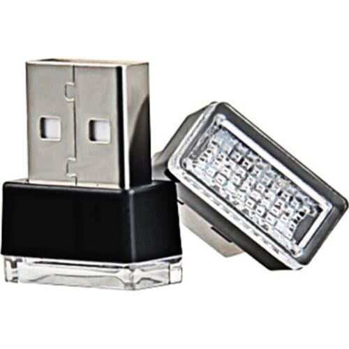 Mini LED Bulb USB Car Interior Ambient light Neon Lamp Auto Atmosphere Lights Decoration Car Styling Accessories