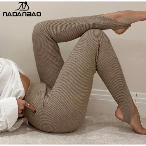 Nadanbao Women's Knitted Leggings