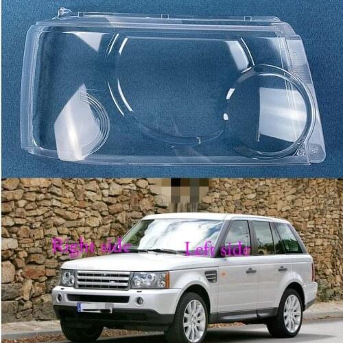 For Land Rover Range rover Sport 2005 -2007- 2009 Headlight Shell Lamp Shade Transparent Cover Headlight Glass Headlamp Cover