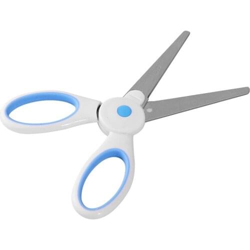 Deli Stainless Steel Scissors Cartoon Rabbit Scissor DIY Paper Crafts Home Cutting Tool Office School Supply Student Stationery