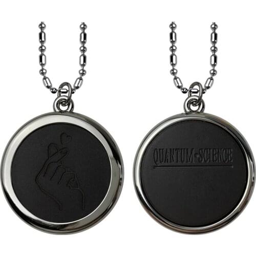 Top Design EMF Protection Quantum Energy Health Pendant Necklace-Finger Heart Mens Charm Necklace Fashion Jewelry for Women