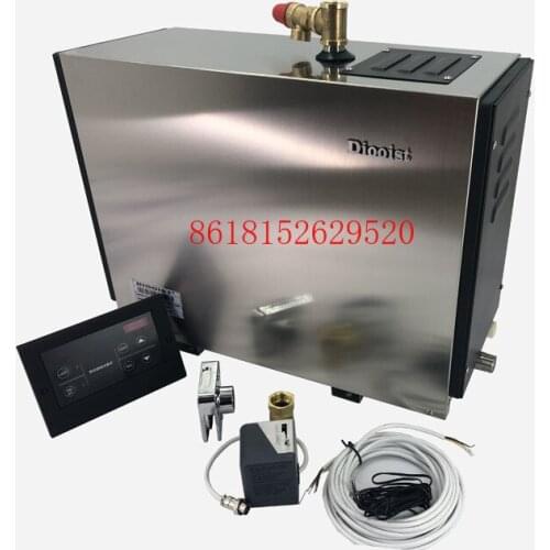 Full automatic stainless steel steam generator domestic steam bath steam engine relaxation spa room digital controller