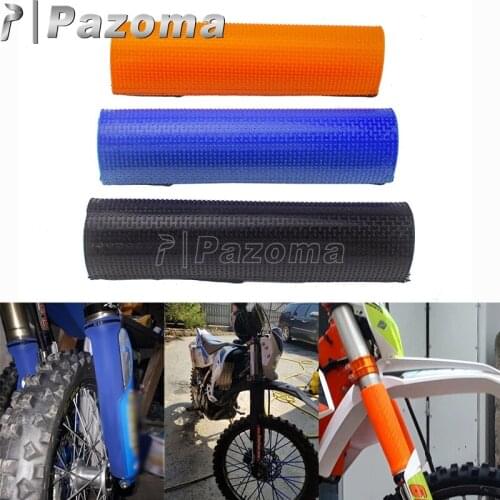 Supermoto Offroad Rubber Front Shock Absorber Fork Suspension Protector Guard Cover For Yamaha EXC XCF YZF250 CRF250 450 WR