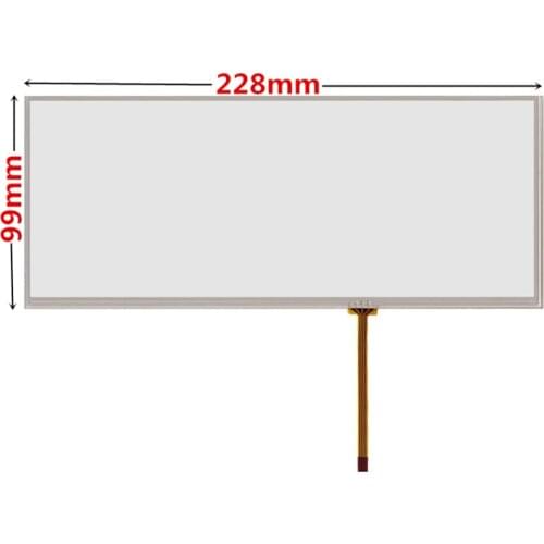 8.8 inch 228mm*99mm Touchscreen for car DVD navigation GPS Digitizer Touch screen panel Glass