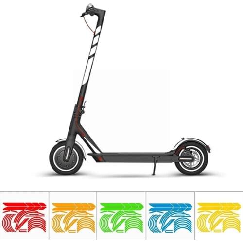 Reflective Sticker For Xiaomi Mijia M365 Pro Electric Scooter Accessories Body Scooter Parts Sticker Sticker Reflector Z4H2