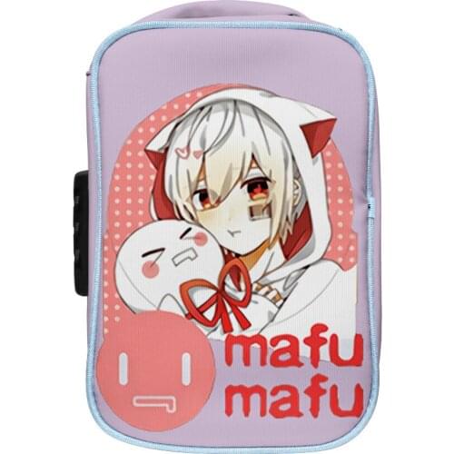 Mafumafu Oxford cloth 3D printing deodorant tobacco bag storage bag cosmetic storage bag password bag