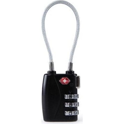 TSA Customs Lock Small 3-digit luggage cabinet combination lock TSA719 access control