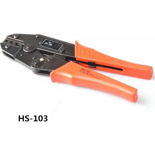 20-10AWG 1/2/5mm² Insulated Closed Terminals Only Ratchet Crimping Plier