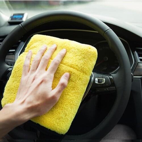 30*30CM Car Wash Microfiber Towel Car Cleaning Drying Cloth for Toyota Camry Highlander RAV4 Crown Reiz Corolla Vios Yaris L