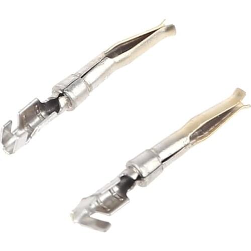 8Pcs Phosphor bronze Cartridge Connector Clips Tubes Gold Plated Pins H054