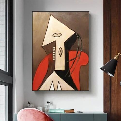 Abstract Modern Famous Picasso Canvas Painting Posters and Prints Art Aesthetic Canvas Paintings for Living Room Home Decoration