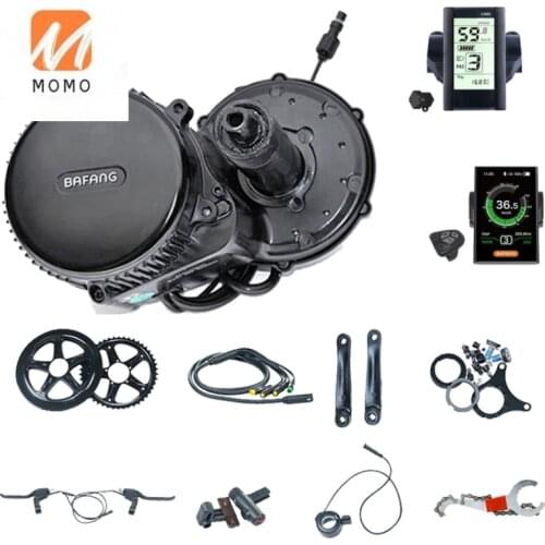 Bafang central motor BBS02 BBS02B 48V 750W 8fang electric bicycle accessories with display screen