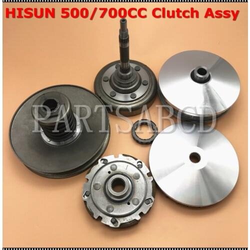 HS500 HS700 HISUN 500CC 700CC Massimo moto 500 700 Primary Clutch Secondary Clutch Cover Clutch Carrier Assy
