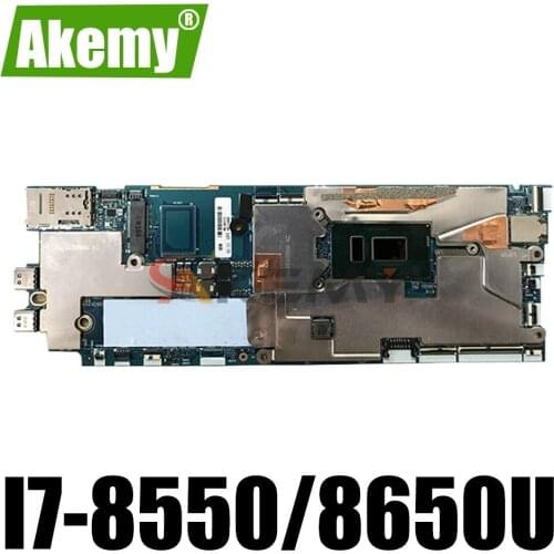 DMX3A NM-B271 For Lenovo Thinkpad X1 Tablet 3rd Gen Laptop motherboard with I7-8550/8650U RMA 8G FRU:01AW879 100% fully tested