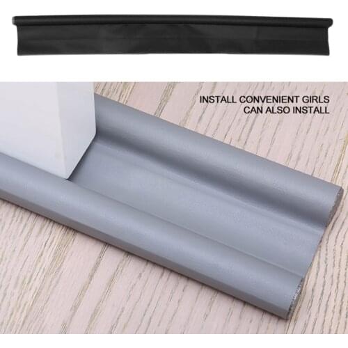 Under Door Bottom Draft Secure Foam Strip Blocker Flexible Door Bottom Sealing Strip Guard Wind Sealer Stopper