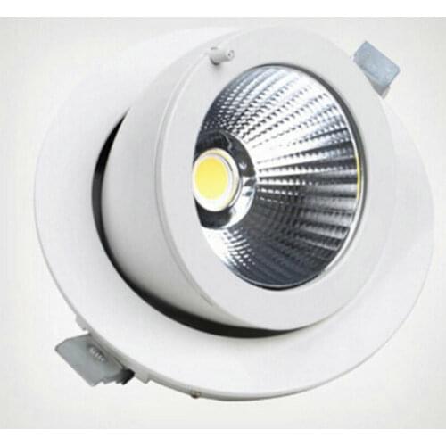 360 degrees Rotate LED Downlight COB Ceiling Spot Light 9w 10w 15w COB LED ceiling Lights Warm Cool White Indoor Lighting SNYKA