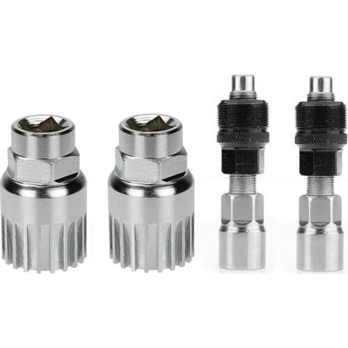 Puller Sleeve Combination Tool Bicycle Bottom Sleeve Tool Crank Remover Crankset Removal Tool Set