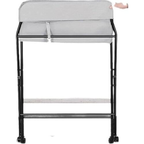 Diaper-Changing Table Baby Care Desk Newborn Baby Change Bath Massage Touch Function Foldable Bedding bed for kids bed rail