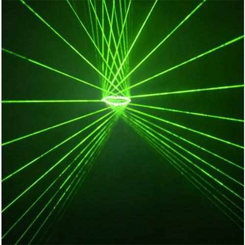 LED flashing DJ electric syllable performance light up glasses Laser glasses