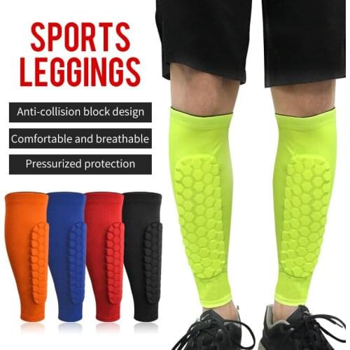 2pcs Thickening Knee pad Sports Protectors Breathable Long Knee Legwarmers Compression Calf Sleeve Football Running Knee Support