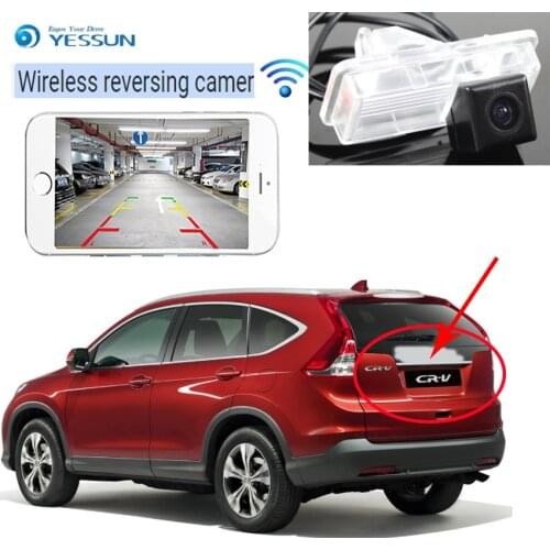 YESSUN For Honda For CR-V For CRV 2012~2013 back up Reverse Camera Auto Wireless Rear View Camera Rear View Camera Night Vision