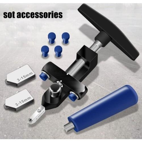 8PCS Professional Easy Glide Glass Tile Cutter 2 In 1 Ceramic Tile Glass Cutting One-piece Cutter Portable Cutter Tool