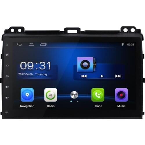 9"Android 10 ! Car DVD PC Multimedia DVD Player GPS Navi Stereo Radio Fit TOYOTA PRADO 2002-2003 04 05 06-0708 2009 OBD2 DVR