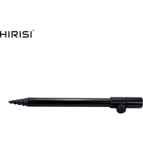 2 x 23-30cm Aluminium Carp Fishing Telescopic Bank Sticks Rod Pod Fishing Tackle