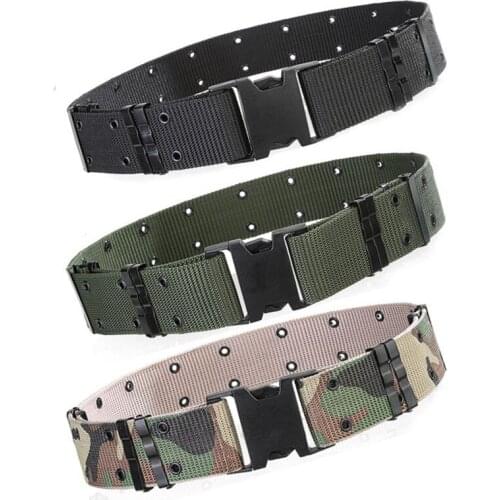 AWAYTR Military Equipment Army Belt Men Tactical Designer Canvas Belts For Jeans Pants Casual Elastic Nylon Long Belt Waistband