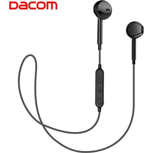 DACOM G03T Bluetooth Earphones V5.0 Wireless Headphones Microphone Stereo Sports Headset for iPhone Samsung