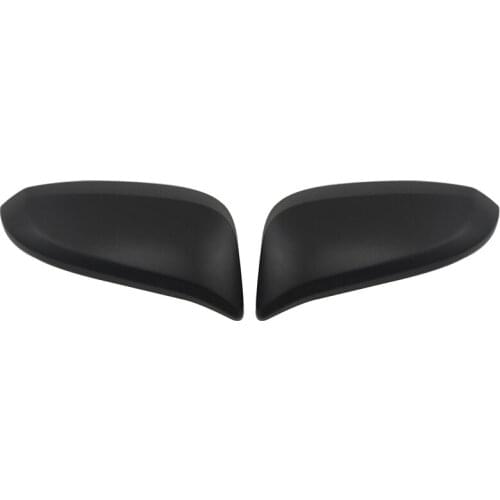 Black Side Rearview Mirror Cover Cap Decor Trim for Toyota Hilux Revo Vigo Fortuner Highlander RAV4 Innova