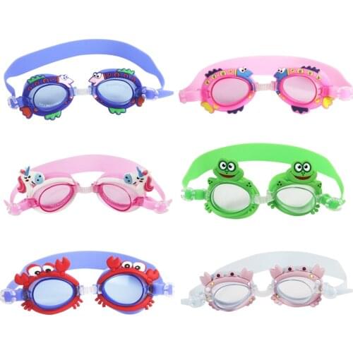 Kids Swimming Glasses Swim Training Goggle Waterproof Silicone Set Children Diving Glasses Anti Fog UV Protection Sunglasses