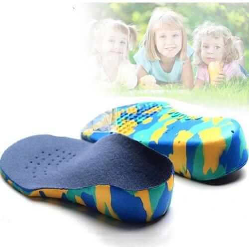 Kids Children Orthotics Insoles Correction Care Tool for Kid Flat Foot Arch Support Orthopedic Insole Soles Sport Shoes Pads