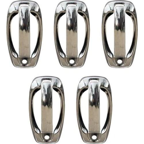 For Citroen Nemo 2008 and Above Model Stainless Steel 5 Pcs Door Handle 10 Piece
