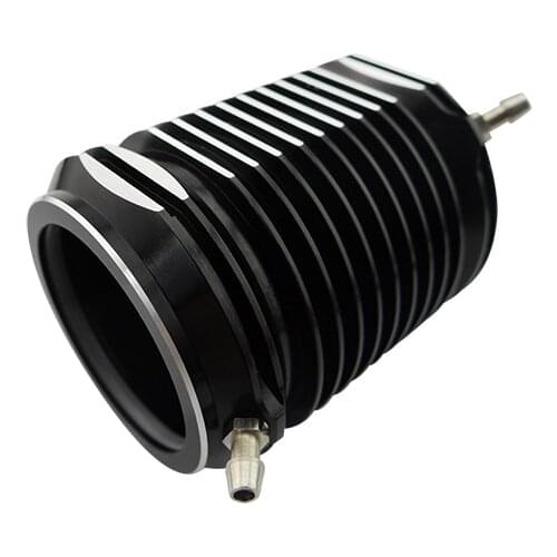 Hot Racing 36mm aluminum full coverage water cooling jacket for Traxxas M41 and Spartan boat