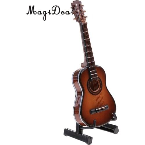 MagiDeal 1/6 Scale Handmade Classic Guitar Model Instrument for 12 Inch Action Figure Doll Toys Soldier Model DIY Accessories