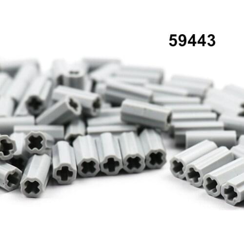 MOC Building Block Bricks Technical Parts Cross Axle Connectors Pin Axle Connector 59443 Smooth Educational Kids Toys
